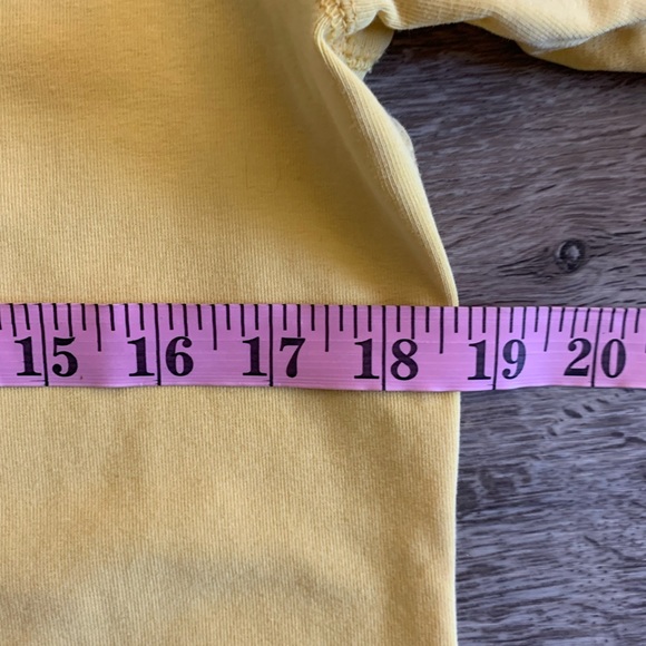 Vintage Tommy Hilfiger yellow shirt size XL EUC 🌼 B59 - Picture 6 of 9